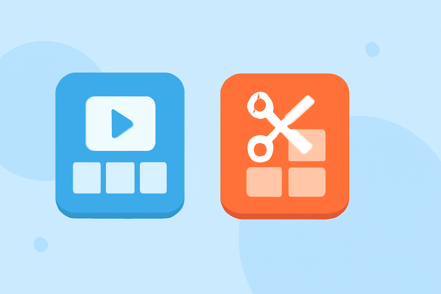 Comparing Splice and YouCut for Video Collages