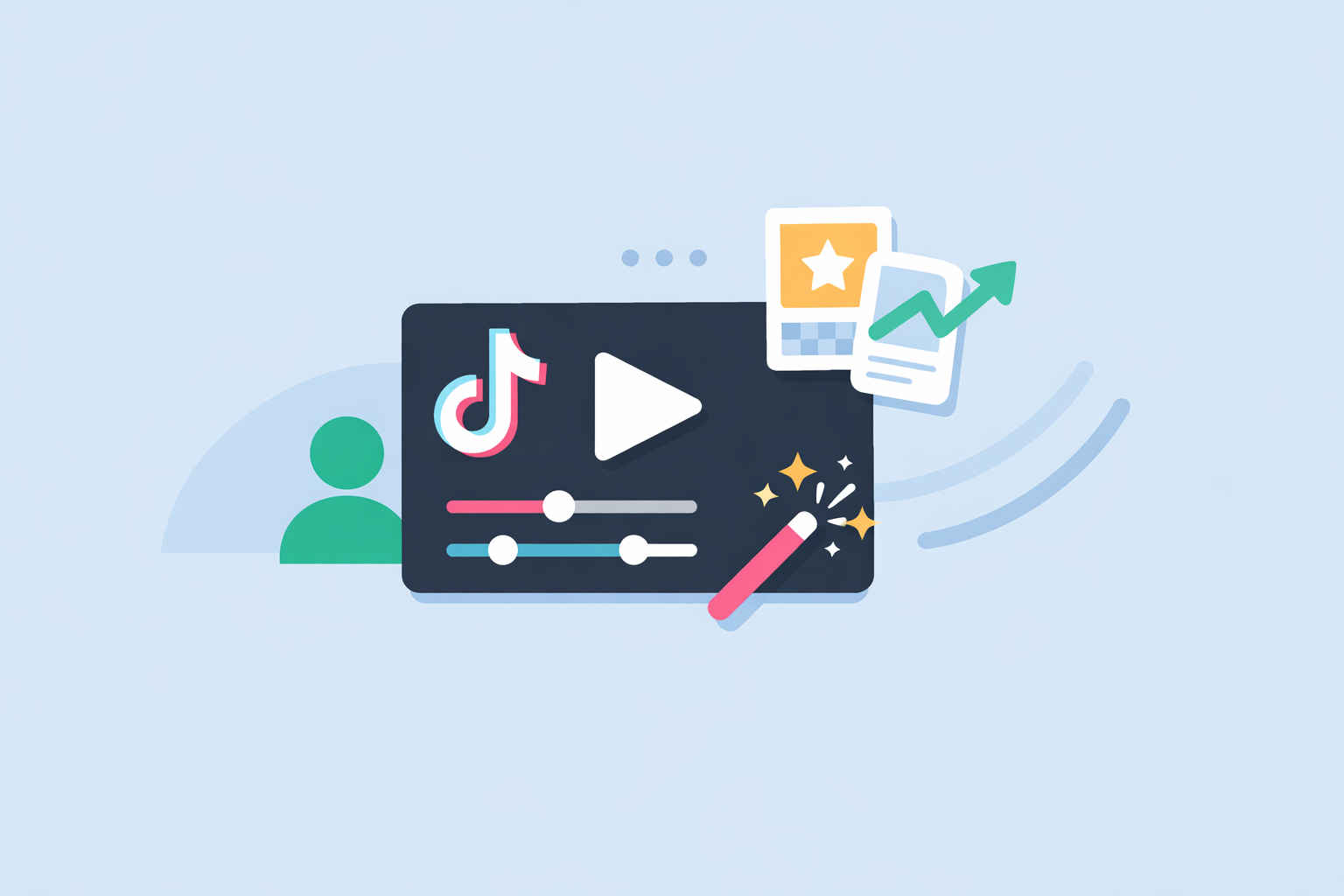 What Editors Provide Built‑In TikTok Templates and Trends?