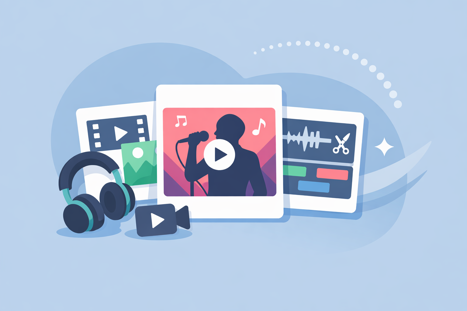 Which Apps Include Templates for Music Videos?